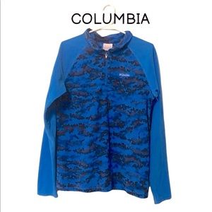 COLUMBIA boys quarter zip pullover